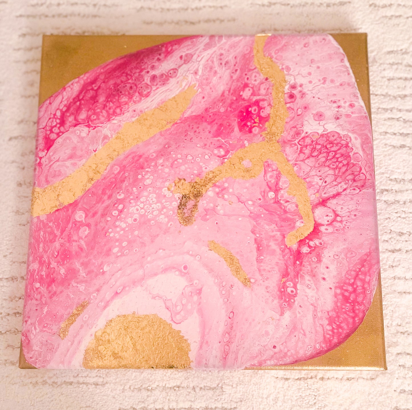 Pink in the Raw Painting by Kathryn Hill