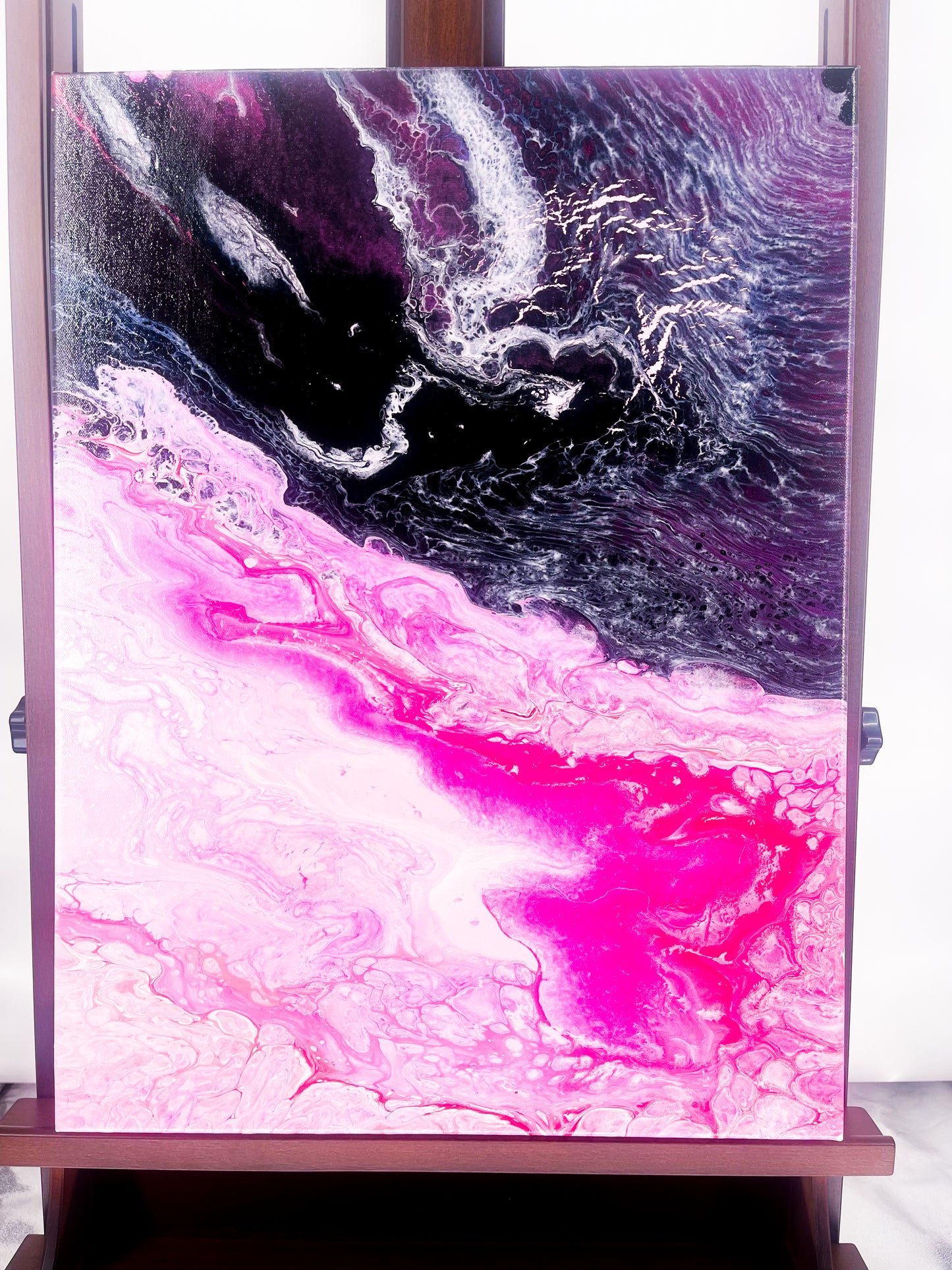 Pink Storm Painting by Kathryn Hill